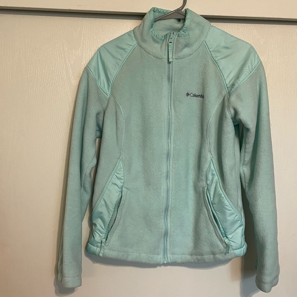 Blue Columbia fleece
